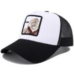 2023-New-Summer-Animal-Embroidery-Baseball-Cap-for-Men-Women-Snapback-Hat-Adjustable-Outdoor-Breathable-Mesh