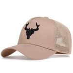 Antler-Embroidered-Baseball-Cap-Hip-Hop-Hat-Adjustable-Fashion-Men-Women-Summer-breathable-Mesh-Caps-Casual