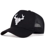 Antler-Embroidered-Baseball-Cap-Hip-Hop-Hat-Adjustable-Fashion-Men-Women-Summer-breathable-Mesh-Caps-Casual