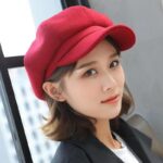 Autumn-Winter-Hats-for-Women-Solid-Plain-Octagonal-Newsboy-Cap-Men-Ladies-Casual-Wool-Winter-Beret