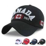 Fashion-Cotton-Canada-Baseball-Cap-Flag-of-Canada-Hat-Snapback-Adjuatable-Mens-Baseball-Caps-Gorras