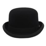 GEMVIE-4-Colors-100-Wool-Felt-Derby-Bowler-Hat-For-Men-Women-Satin-Lined-Fashion-Party