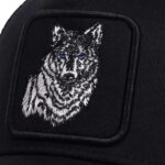 Hip-Hop-Black-wolf-Embroidery-Baseball-Caps-Summer-Mesh-Snapback-Hats-For-Women-Men-casquette-Trucker