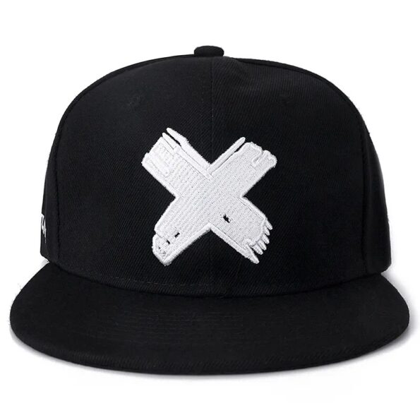 Letter-X-Snapback-Caps-Hip-Hop-Male-Bone-Baseball-Cap-Adult-Men-Women-Hat-Female-Band-2