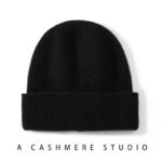 MERRILAMB-High-Quality-100-Cashmere-Knitted-Hat-for-Women-and-Men-Casual-Beanie-Hat-Cap-Winter