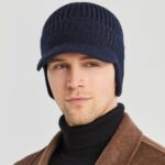 Men-Winter-Knitted-Hat-Outdoor-Cycling-Ear-Protection-Warmth-Peaked-Cap-Casual-Fashion-Sunhat-Bomber-Hats