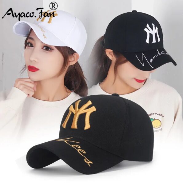 New-Baseball-Cap-For-Men-Women-Spring-Autumn-Sunhat-Letters-Embroidered-Unisex-Teens-Cotton-Snapback-Caps