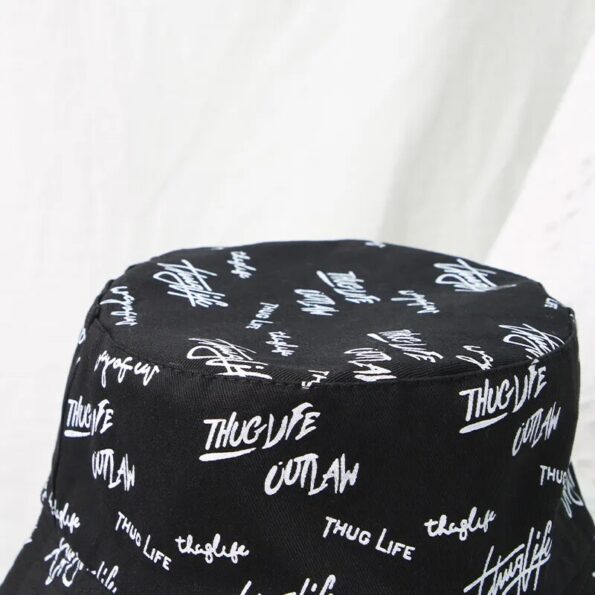 New-Double-sided-Wear-Bucket-Hat-Men-Women-Japanese-Graffiti-Letter-Outdoor-Sun-Hats-Unisex-Wide-4