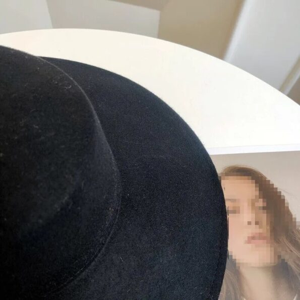 New-Fashion-French-Women-s-Hat-Big-Wide-Brim-10CM-Fedora-Hat-Derby-Wedding-Jazz-Hats-5