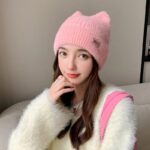 New-Women-Cute-Cat-Ear-Earflap-Winter-Hat-Fashion-Faux-Fur-Knitted-Hat-Kpop-Style-Soft