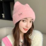 New-Women-Cute-Cat-Ear-Earflap-Winter-Hat-Fashion-Faux-Fur-Knitted-Hat-Kpop-Style-Soft