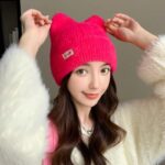 New-Women-Cute-Cat-Ear-Earflap-Winter-Hat-Fashion-Faux-Fur-Knitted-Hat-Kpop-Style-Soft