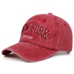 New-York-Embroidery-Men-Baseball-Cap-Washed-Caps-Gorras-Cotton-Hip-Hop-Snapback-Caps-Outdoors-Casual