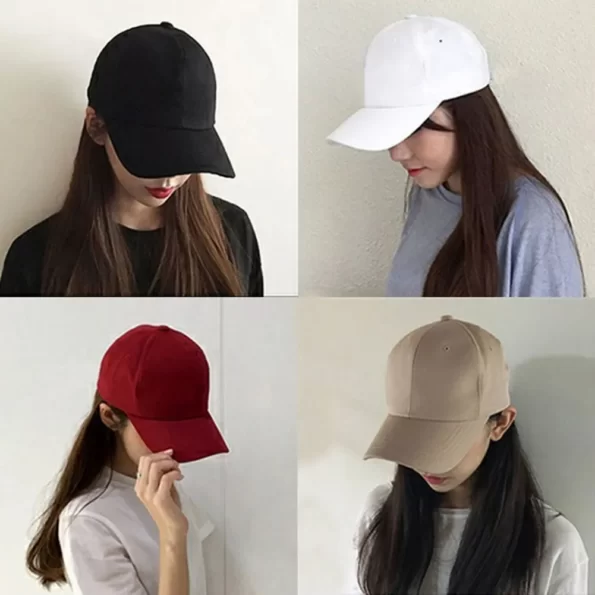 Unisex-Hat-Plain-Curved-Sun-Visor-Hat-Outdoor-Dustproof-Baseball-Cap-Solid-Color-Fashion-Adjustable-Leisure-2