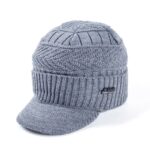 Unisex-Warm-Winter-Hats-Stylish-Add-Fur-Lined-Soft-Beanie-Cap-With-Brim-Thick-Winter-Knitted