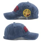 Washed-Cotton-Baseball-Cap-For-Women-Men-3D-Embroidery-Snapback-Dad-Hat-Soft-Top-Sun-Cap